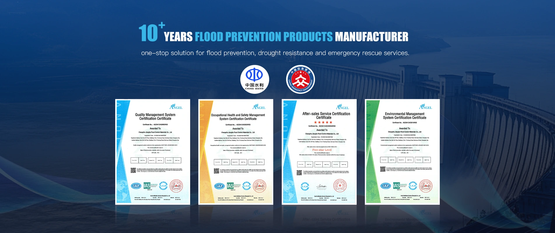 ISO 9001 ndi ISO 14001 satifiketi