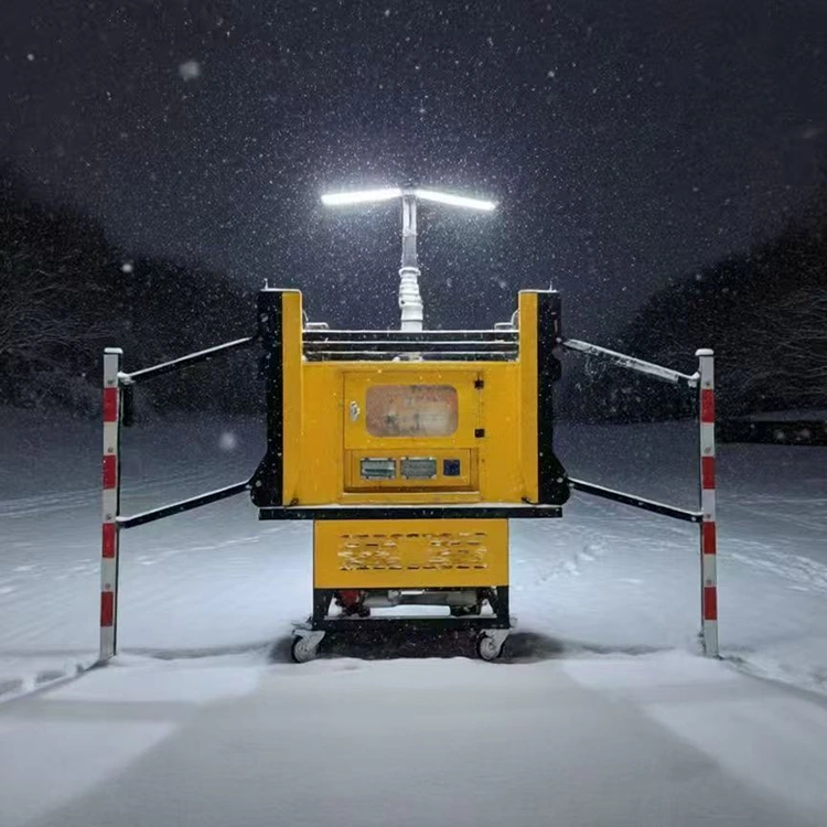 Automatic Loading and Unloading Mobile Lighting Tower